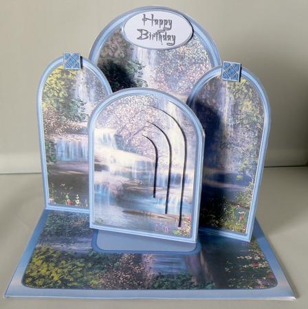 Archway Kit - Blue Waterfalls by Audrey Wilson