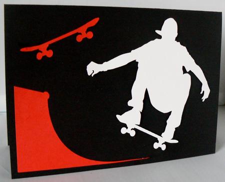 Skateborder Robo by Audrey Wilson
