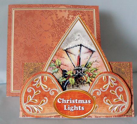 Christmas Lantern Borange Christmas Lights Teardrop Trio Kit by Audrey Wilson