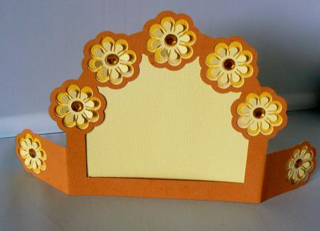 Poppin 3D Flowers Card 3 - Sil by Audrey Wilson