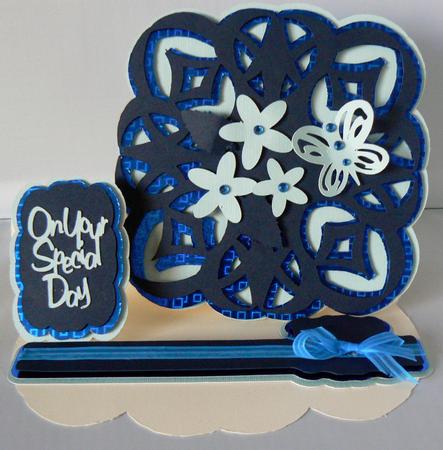 Double Easel Card by Audrey Wilson