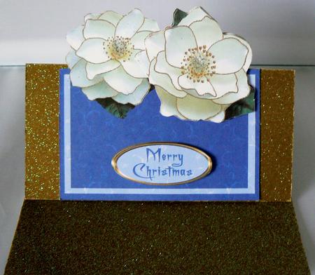 Christmas Roses Over the Edge by Audrey Wilson
