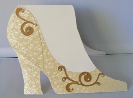 Shoe card 1 by Audrey Wilson