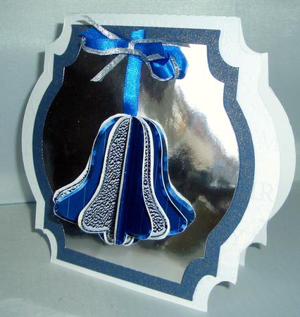 399 Shaped Card & Topper 2  by Audrey Wilson