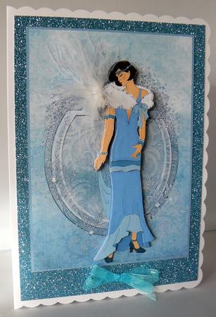 Art Deco Snowflakes & Sparkles by Audrey Wilson