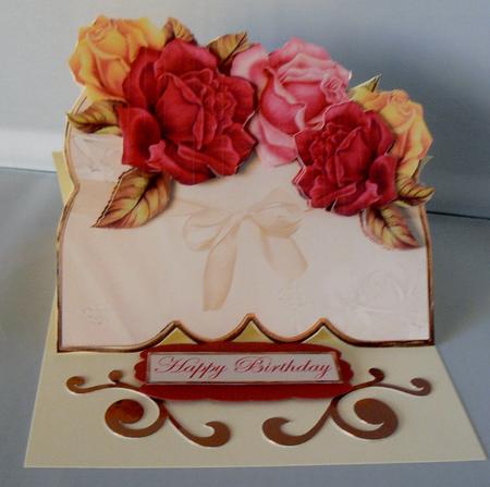 Arrangement of Roses by Audrey Wilson
