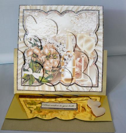 Happy Celebrations Card Front by Audrey Wilson