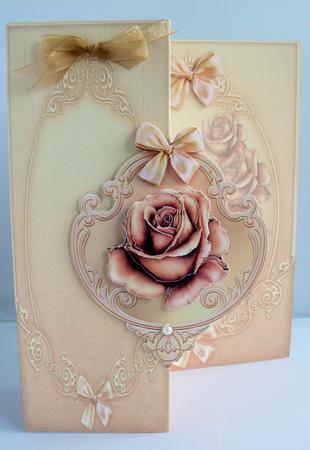 Mini Kit No Hole Over the Side Vintage Roses Classic by Audrey Wilson