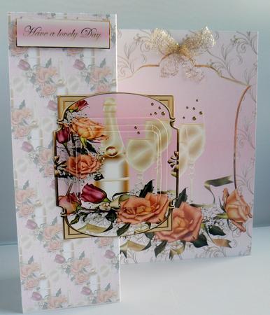Roses and Birthday Celebrations Mini Kit No Hole Fold Back C by Audrey Wilson