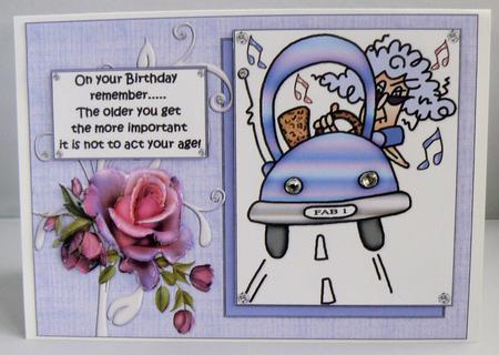 Stella Act Your Age Quick Card by Audrey Wilson