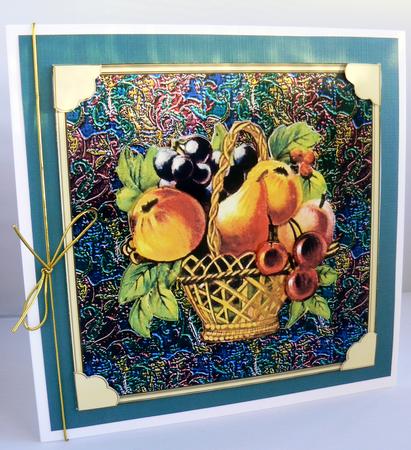Victorian Fruit Basket by Audrey Wilson