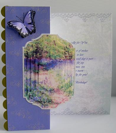 Bluebell Woods Fold Back Card Mini Kit by Audrey Wilson