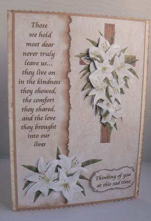 A Cross of Lillies by Audrey Wilson