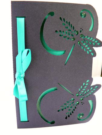Dragonfly Card by Audrey Wilson
