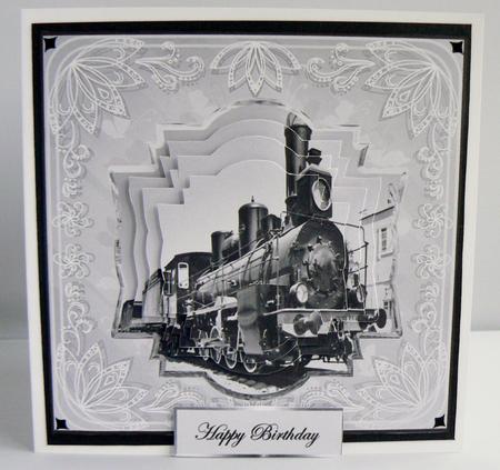 Vintage Transport Card Front by Audrey Wilson