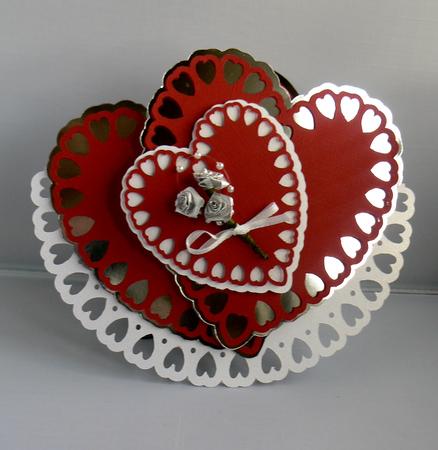Hearts Rocker Card by Audrey Wilson