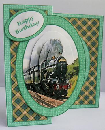 Steam Train Mini Kit with Verse- Father's Day by Audrey Wilson