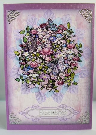 Pink Flowers for Mum - or Anyone! by Audrey Wilson