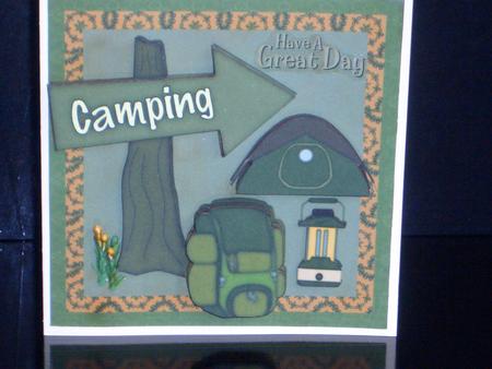 Camping by Audrey Wilson