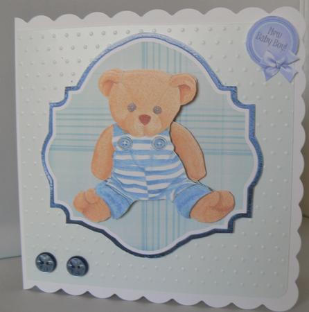 Baby Bear, Boy and Girl Topper by Audrey Wilson