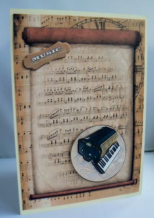 2 Vintage Sheet Music Backgrounds by Audrey Wilson