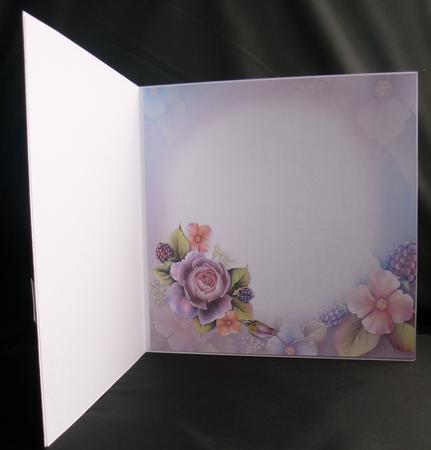 8x8 English Roses for Mum Insert Plate by Audrey Wilson