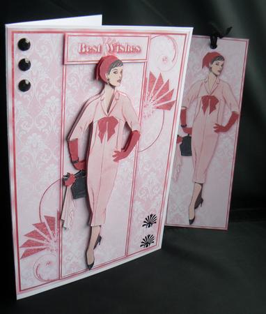 Audrey Hepburn Inspired Fashion Panel Bookmark Card Mini Kit by Audrey Wilson