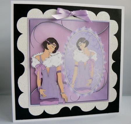 Reflections of Celia 6x6 Card Front by Audrey Wilson