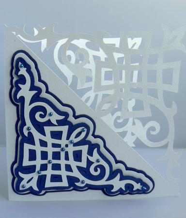 Layered Patternside 1 Card by Audrey Wilson