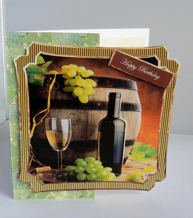 Wine Toppers and Sentiment Tags by Audrey Wilson