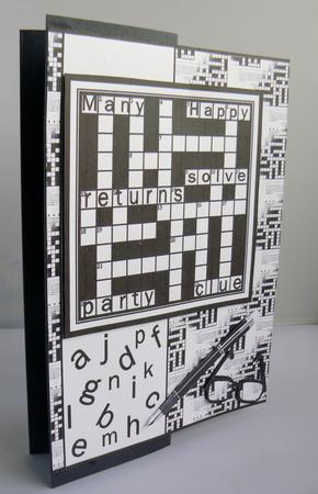 Crossword Fan by Audrey Wilson