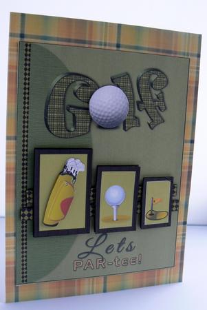 Golf Lets Par-tee by Audrey Wilson