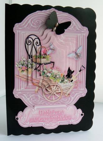 Summer Garden Pyramage Topper by Audrey Wilson