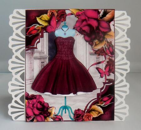 529 Two Fancy Edge Cards Multiple MACHINE Formats by Audrey Wilson
