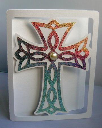 527 Layered Cross Card  by Audrey Wilson
