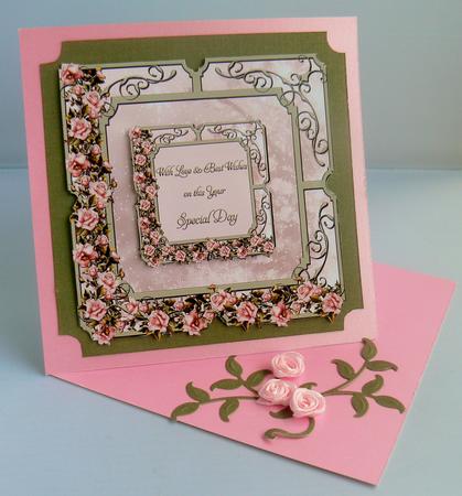 Rose Frame by Audrey Wilson