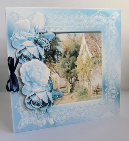 A Country Lane Framed Art Mini Kit by Audrey Wilson