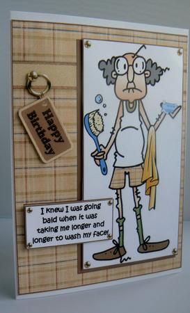 Gus Takes Longer to Wash His Face Quick Card by Audrey Wilson