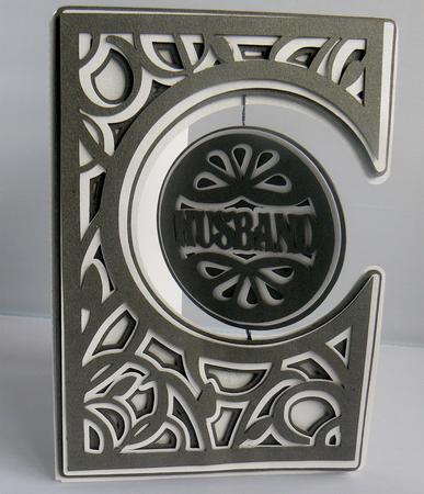 Husband Swivel Card  by Audrey Wilson