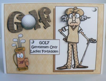 Gus Thinks Golf is Just for Men by Audrey Wilson