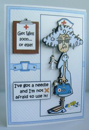Stella Has a Needle Get Well by Audrey Wilson