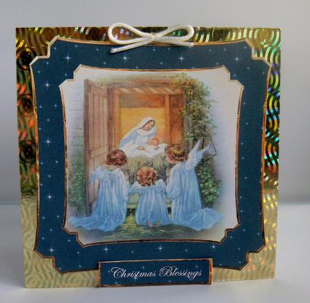 Vintage Nativity Toppers by Audrey Wilson