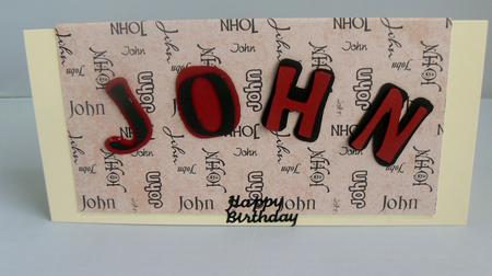 Backing Paper - John - 4 by Audrey Wilson