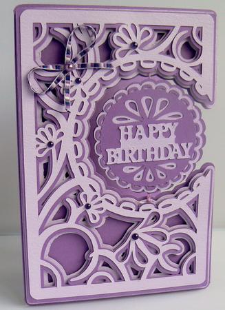 Happy Birthday Swivel Card by Audrey Wilson