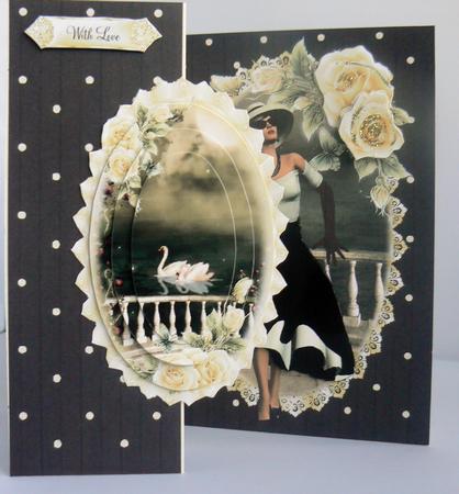 Grace,polka Dots and Roses No Holes Fold Kit by Audrey Wilson