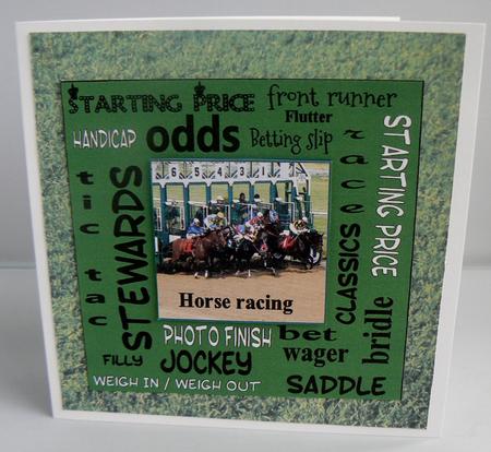Horse Racing Urban Art by Audrey Wilson