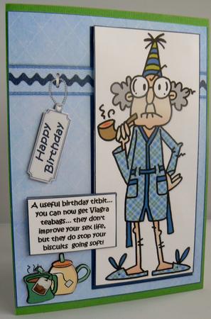Gus Has Viagra Tea Bags? Quick Card by Audrey Wilson