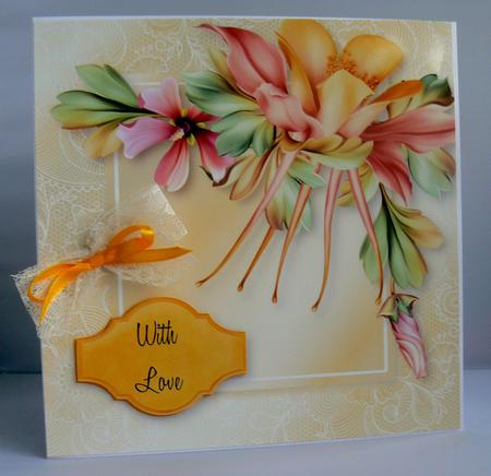 Fleurs De La Foret Lacey Square by Audrey Wilson