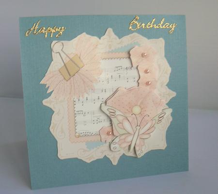 Butterfly Music Step by Step Topper by Audrey Wilson