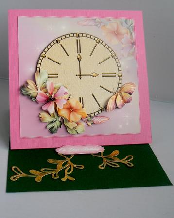 Le Temps Des Fleurs 8" Square Card Mini-kit by Audrey Wilson